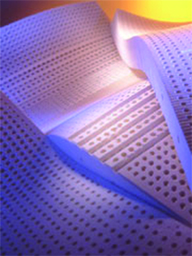 Plaque de Latex utilisées par Vosges Literie