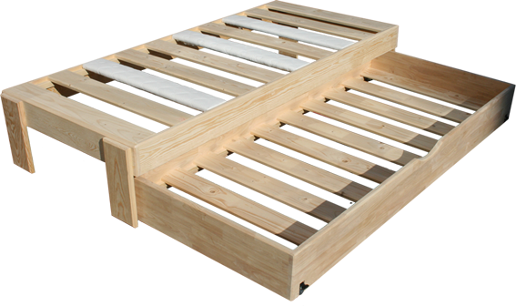 Photo du sommier Langeais avec en partie basse le sommier Villandry ouvert